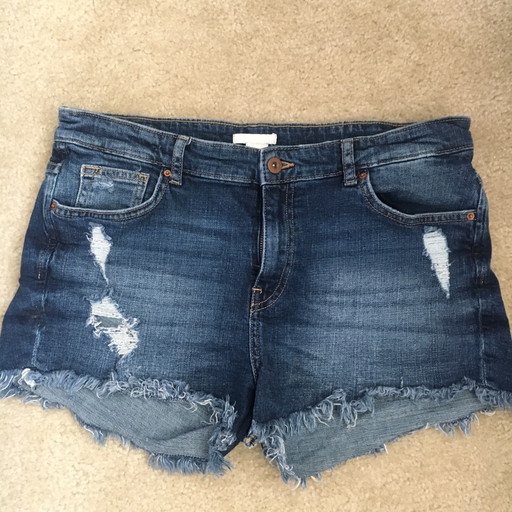 Cut-Off Jean Shorts